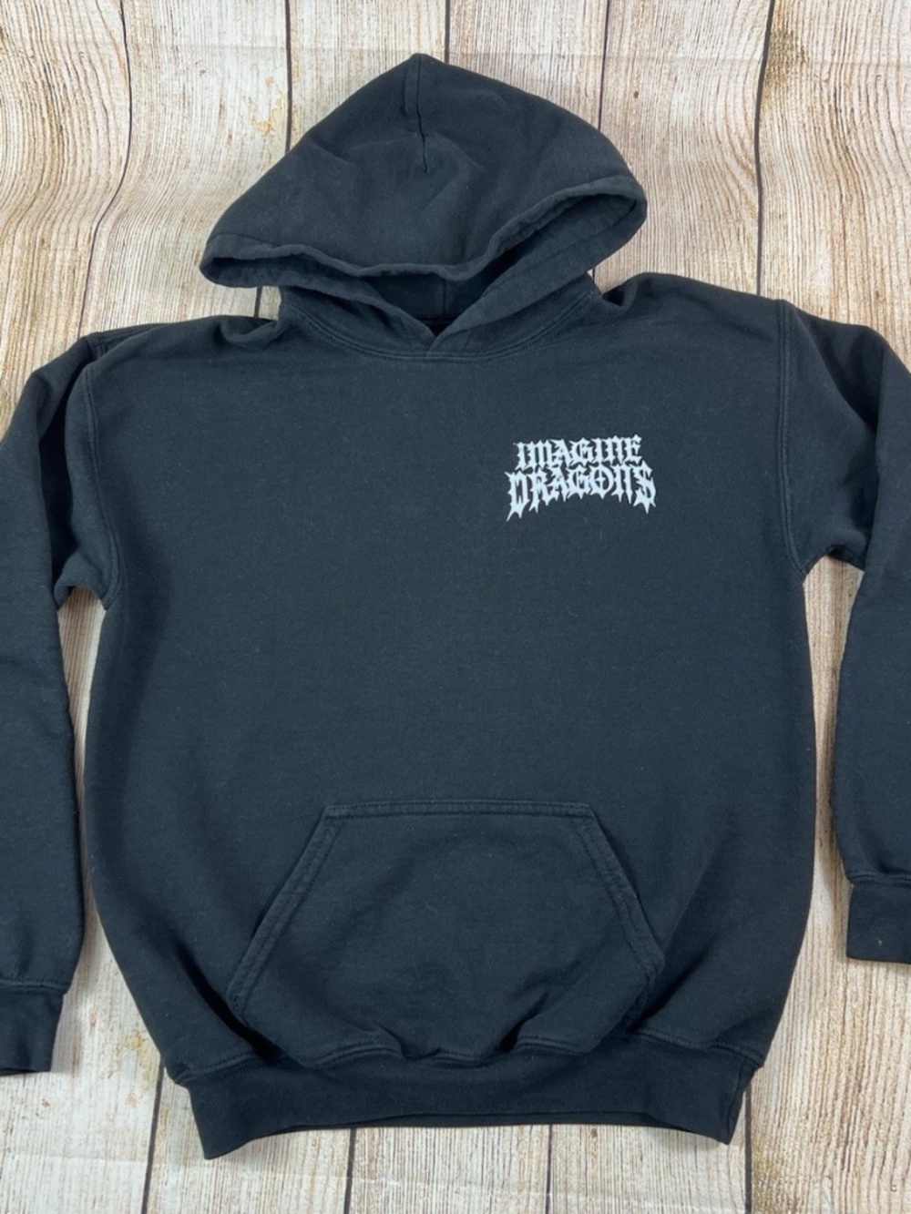 Imagine Dragons Kids Black Graphic Hoodie - Youth Large